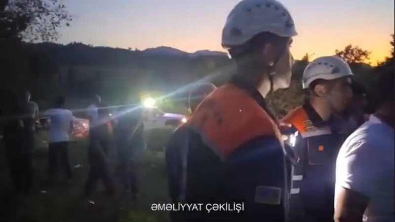 FHN: Lənkəranda itkin düşən 8 nəfərin yeri müəyyən olunub - VİDEO