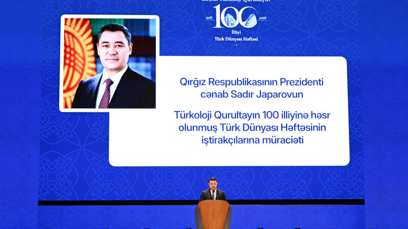 Qırğızıstan Prezidenti: Birinci Türkoloji Qurultayın irsi bu gün də aktuallığını qoruyur