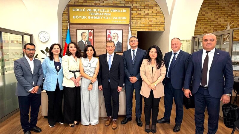 Avropa Şurası nümayəndələri Vəkillər Kollegiyasında olublar -