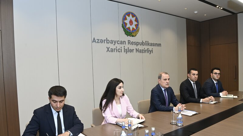 Ceyhun Bayramov ICMP-in baş direktoru Katrin Bomberger ilə görüşüb