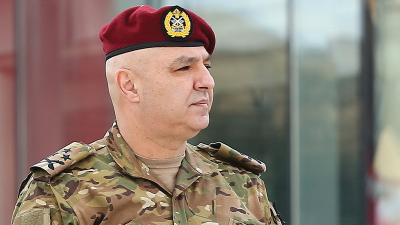 Livan Prezidenti Baş Qərargah rəisi ilə İsraillə razılaşmanı müzakirə edib