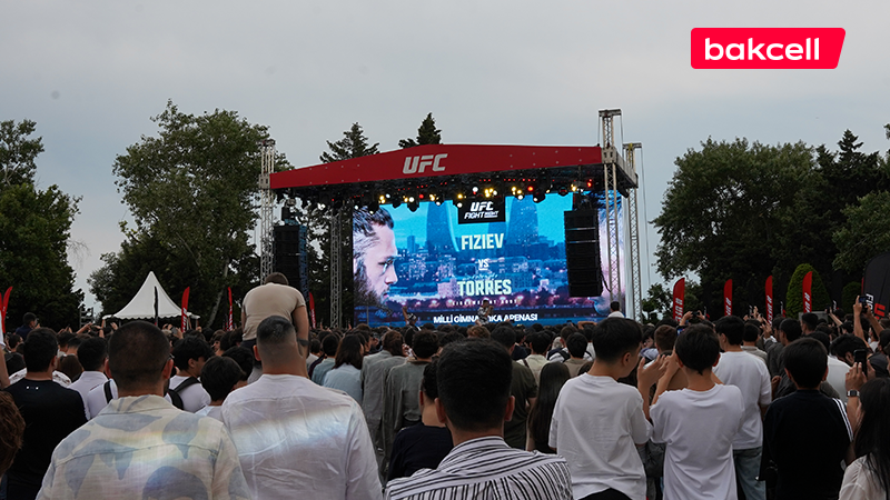 Bakcell ilə Bakıda unudulmaz UFC həyəcanı yaşandı