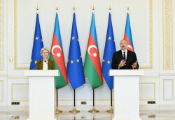 Prezident İlham Əliyev: Bu gün biz Avropa İttifaqı ilə Azərbaycan arasında çox fəal dialoqun şahidiyik