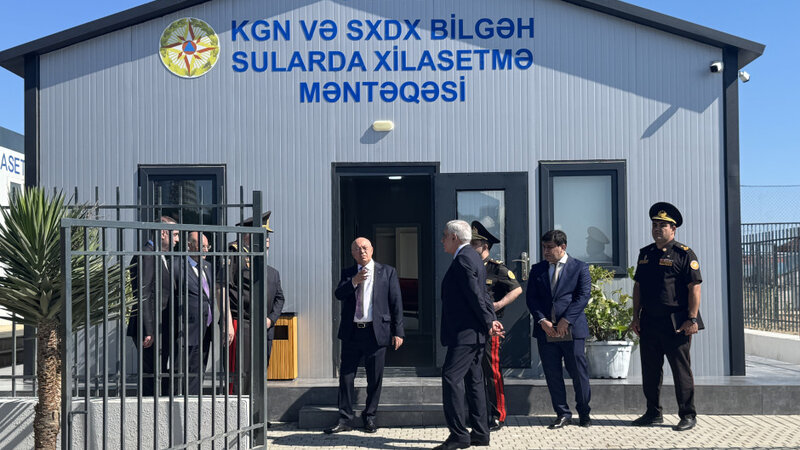 Kəmaləddin Heydərovun iştirakı ilə xilasetmə məntəqəsinin açılış mərasimi keçirildi