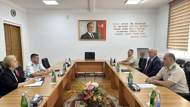 Azərbaycan ilə Xorvatiya arasında hərbi təhsil sahəsində əməkdaşlıq müzakirə olundu