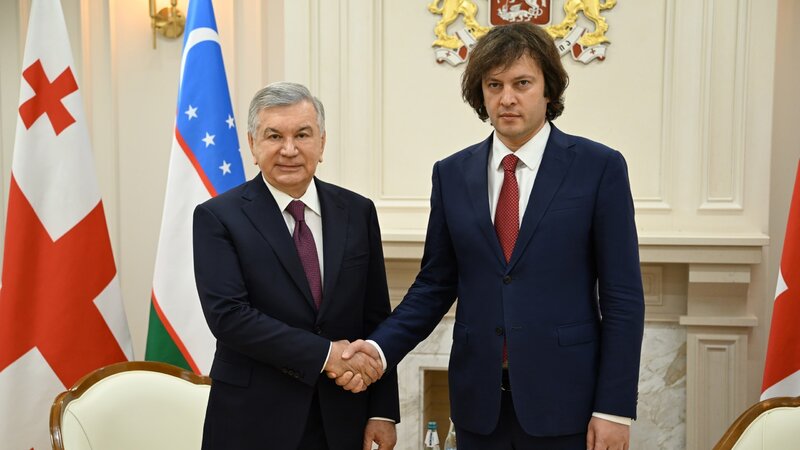 Şavkat Mirziyoyev və İrakli Kobaxidze görüşdü