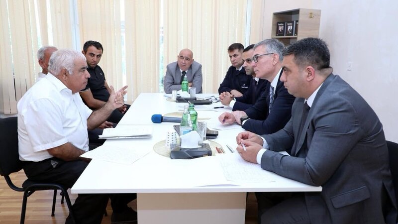 "Azəriqaz” İB-nin baş direktoru Qobustan rayonunda vətəndaş qəbulu keçirib