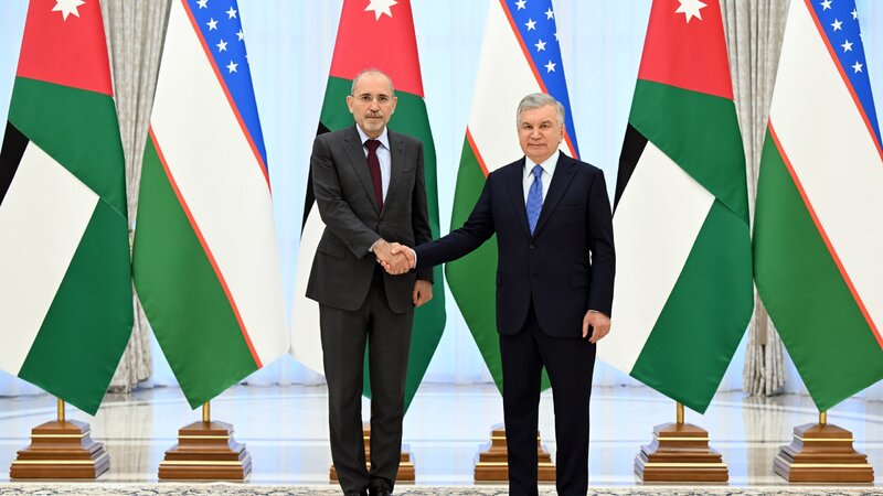 Şavkat Mirziyoyev İordaniya XİN başçısını qəbul etdi