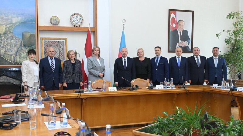 Latviya Konstitusiya Məhkəməsinin nümayəndə heyəti Azərbaycanda səfərdədir -