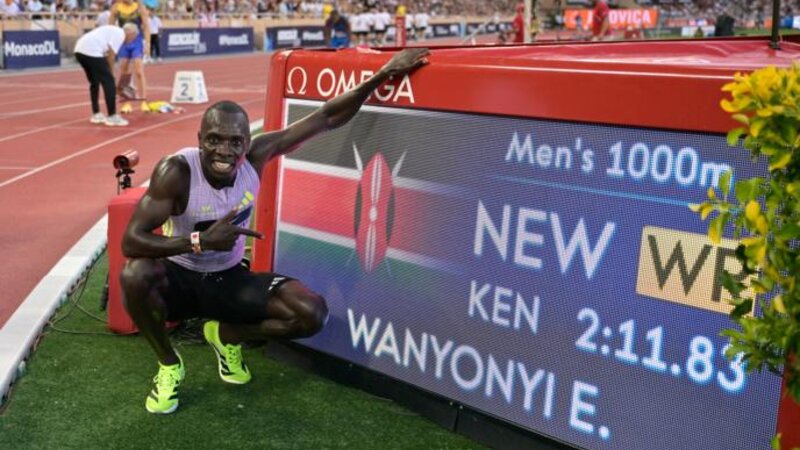 Olimpiya çempionu Emmanuel Vanyonyi 27 illik dünya rekordunu yeniləyib