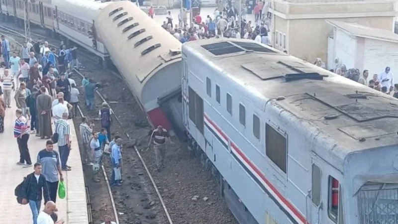 Misirdə qatar relsdən çıxdı, 16 sərnişin xəsarət aldı