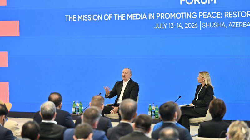 Prezident İlham Əliyev IV Şuşa Qlobal Media Forumunun açılışında iştirak edib -