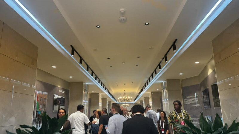 Şuşa Qlobal Media Forumunun iştirakçıları Xankəndi və Xocalıda - FOTO