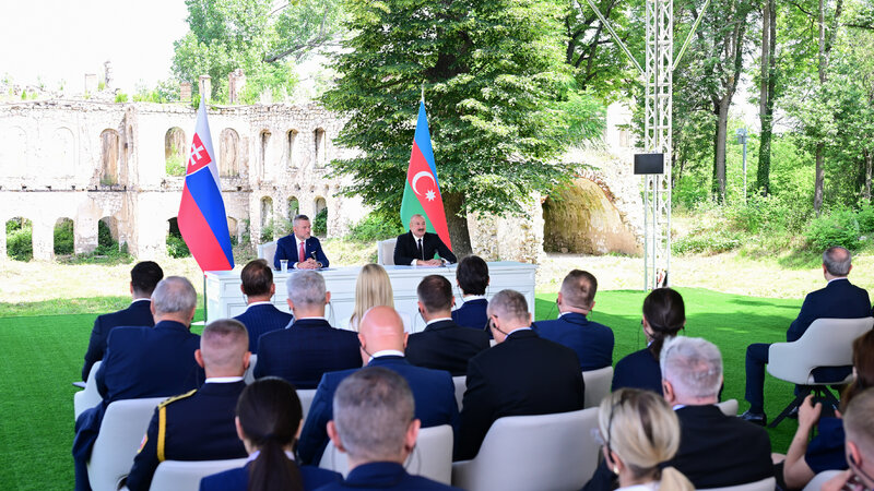 İlham Əliyev: Əminəm ki, bundan sonra da Azərbaycan-Slovakiya münasibətləri inkişaf edəcək