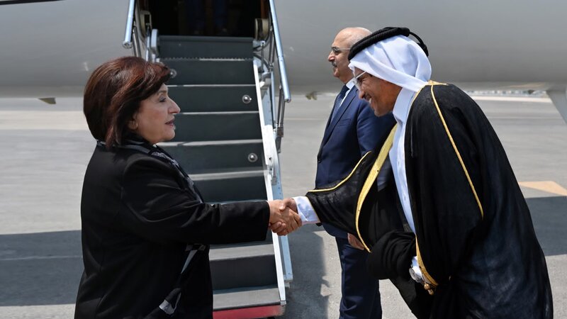 Milli Məclisin sədri Sahibə Qafarova Qətərə səfərə gedib