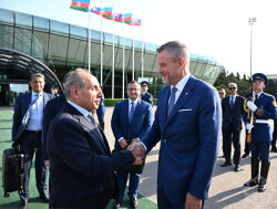 Slovakiya Prezidentinin Azərbaycana səfəri başa çatdı
