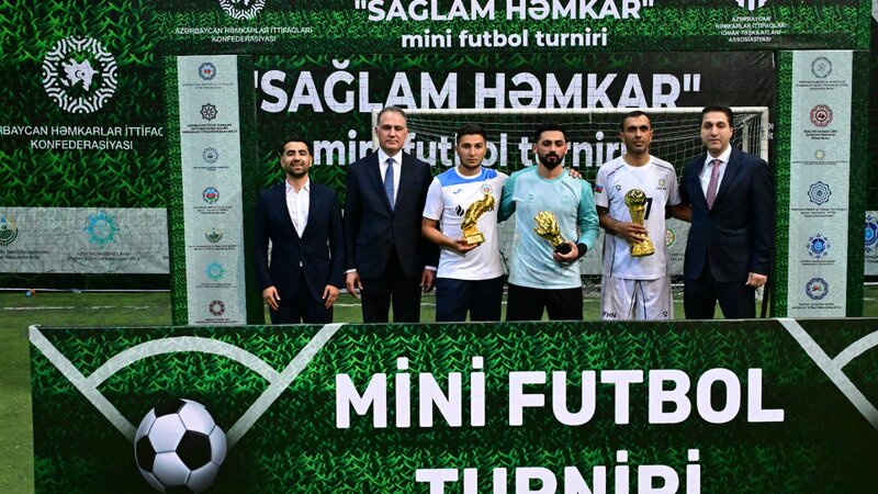 AHİK-in təşkilatçılığı ilə keçirilən minifutbol turniri başa çatıb