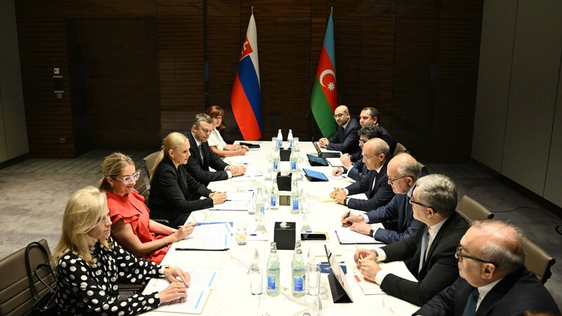 Slovakiya ilə enerji tədarükünün şaxələndirilməsi müzakirə edildi