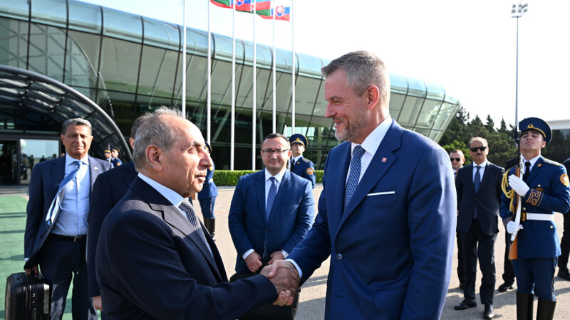Slovakiya Prezidentinin Azərbaycana səfəri başa çatdı