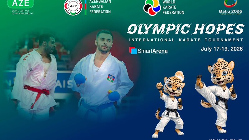 Gəncədə "Olimpiya Ümidləri" beynəlxalq karate turniri keçiriləcək