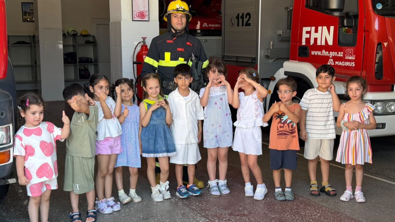 FHN-in Dövlət Yanğından Mühafizə Xidməti növbəti “açıq qapı günü” tədbiri keçirib - FOTO