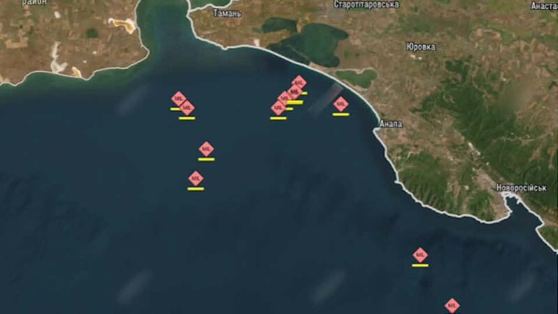 Ukrayna 12 gündə Rusiya kölgə donanmasının 159 gəmisini vurub