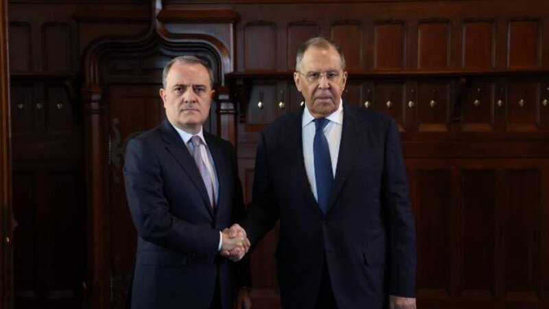 Moskvada Ceyhun Bayramov və Sergey Lavrov təkbətək formatda görüş keçirir - FOTO