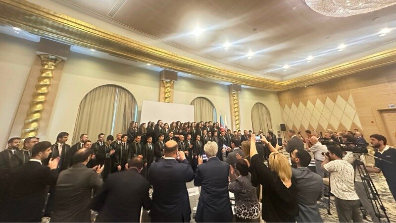 Vəkilliyə namizədlərin təntənəli andiçmə mərasimi keçirilib -