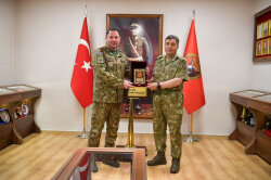 Müdafiə Nazirliyinin Hərbi Polis İdarəsinin nümayəndə heyəti Türkiyəyə səfər etdi -