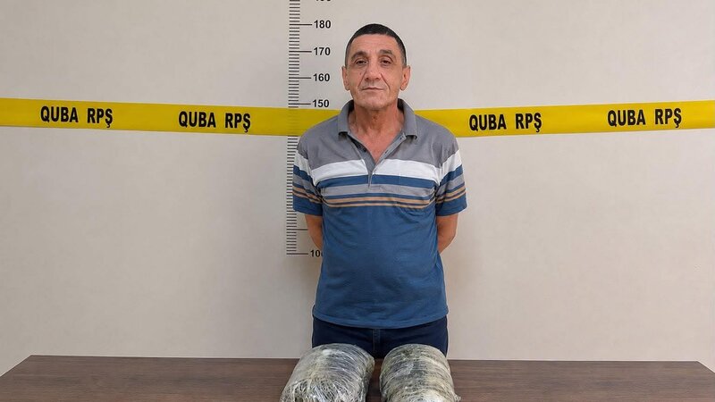 Qubada 7 kiloqram marixuana aşkarlanıb