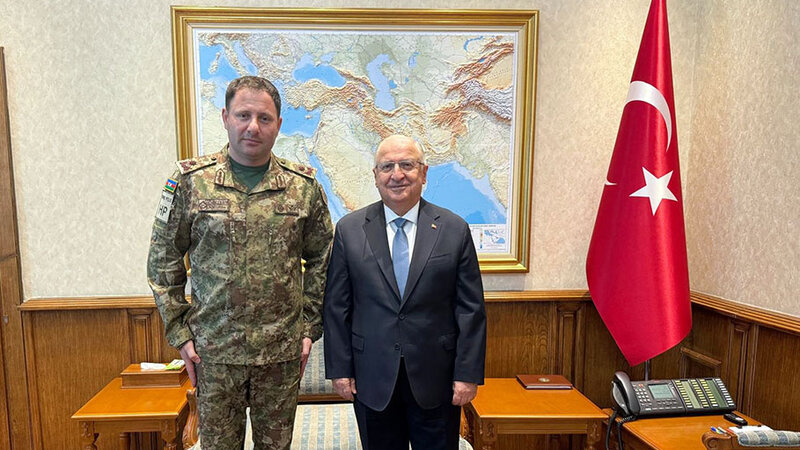 Müdafiə Nazirliyinin Hərbi Polis İdarəsinin nümayəndə heyəti Türkiyəyə səfər etdi - FOTO