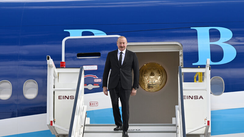 Prezident İlham Əliyev Almaniyaya rəsmi səfər edib