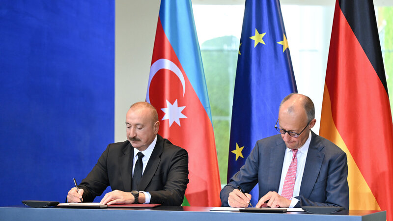 Berlində Azərbaycan-Almaniya sənədləri imzalandı