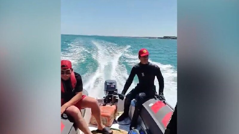 Mərdəkanda dənizdə batan gəncin axtarışları davam edir -