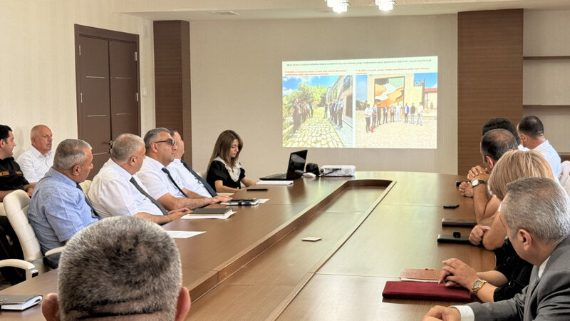 FHN Sumqayıt Regional Mərkəzi Xızı Rayon İcra Hakimiyyətində müşavirə keçirib