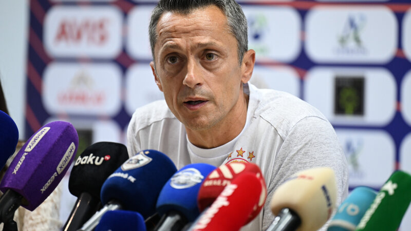 ÇSKA-nın baş məşqçisi: "Qarabağ"la oyunda müdafiəyə üstünlük verdik