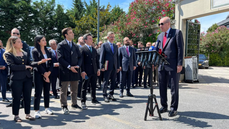 Ərdoğan: Bu şərəfli işi reallaşdırmaq bizə qismət oldu