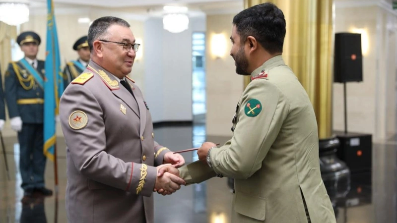 Pakistan, Çin və Fransa zabitləri Qazaxıstanda hərbi təlim keçiblər