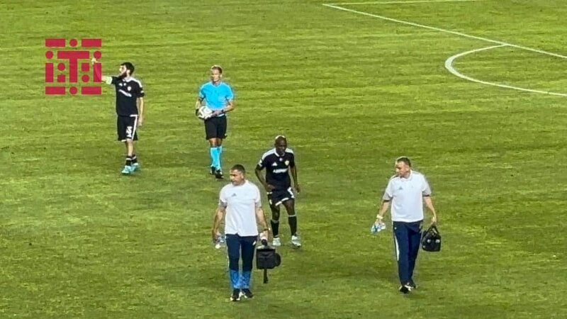 “Qarabağ” ÇSKA ilə oyunda zədələnən Lanqanın son durumunun açıqladı