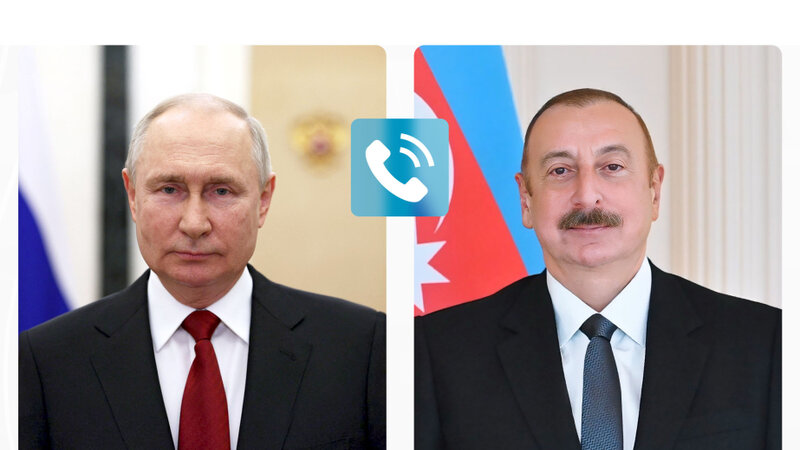 Vladimir Putin İlham Əliyevə zəng edib