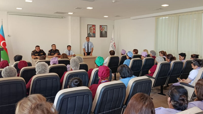 Fövqəladə Hallar Nazirliyi tərəfindən silsilə maarifləndirmə tədbirləri keçirilib -