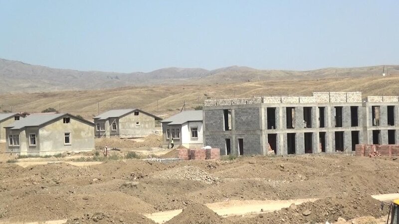 Füzulinin Pirəhmədli kəndində ilin sonunadək 146 ev istifadəyə veriləcək - FOTO