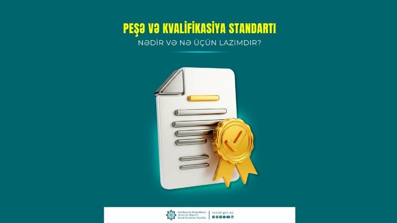 Peşə və kvalifikasiya standartı nədir və nə üçün lazımdır?