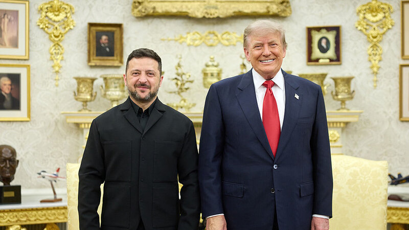 Tramp Zelenskiyə hava hücumundan müdafiə raketləri vəd etməyib