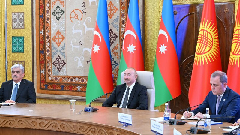 Azərbaycan və Qırğızıstan Dövlətlərarası Şuranın 3-cü iclası keçirilib - YENİLƏNDİ