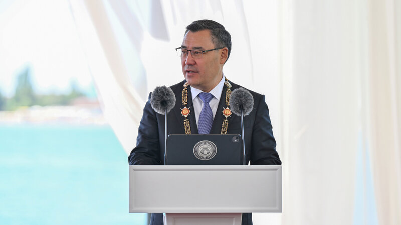 Sadır Japarov: Qırğızıstan ilə Azərbaycan arasında siyasi dialoq bu gün ən yüksək səviyyədədir