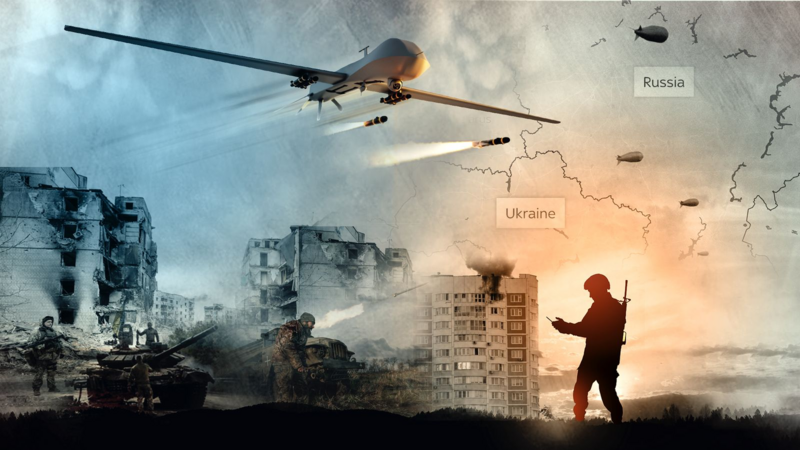 Ukrayna Yevpatoriyada aviasiya zavodu və Taman limanına zərbə endirib