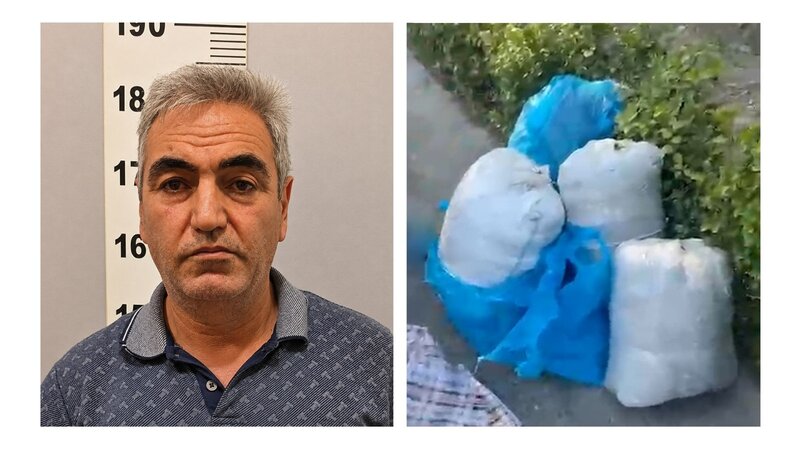 Bakıda avtomobildən 45 kiloqramdan çox marixuana aşkarlandı -
