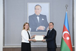 Ceyhun Bayramov Estoniyanın yeni səfirini qəbul etdi