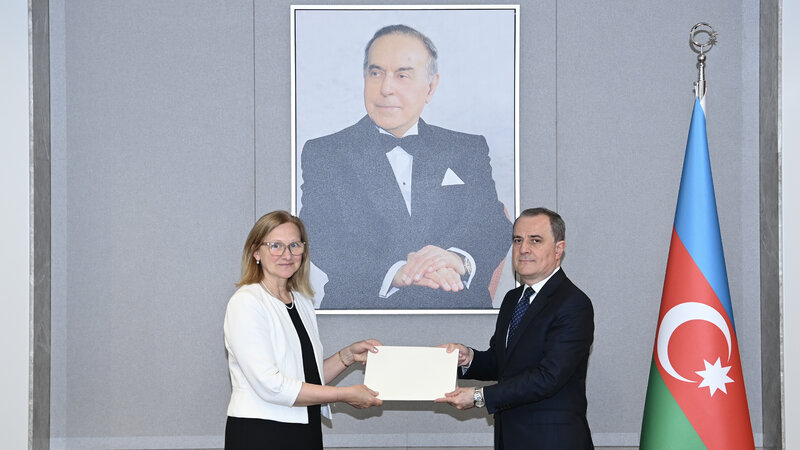 Ceyhun Bayramov Estoniyanın yeni səfirini qəbul etdi